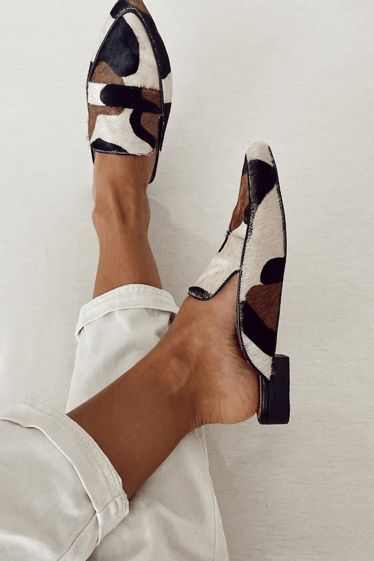 Olynara | Loafer With Abstract Pattern