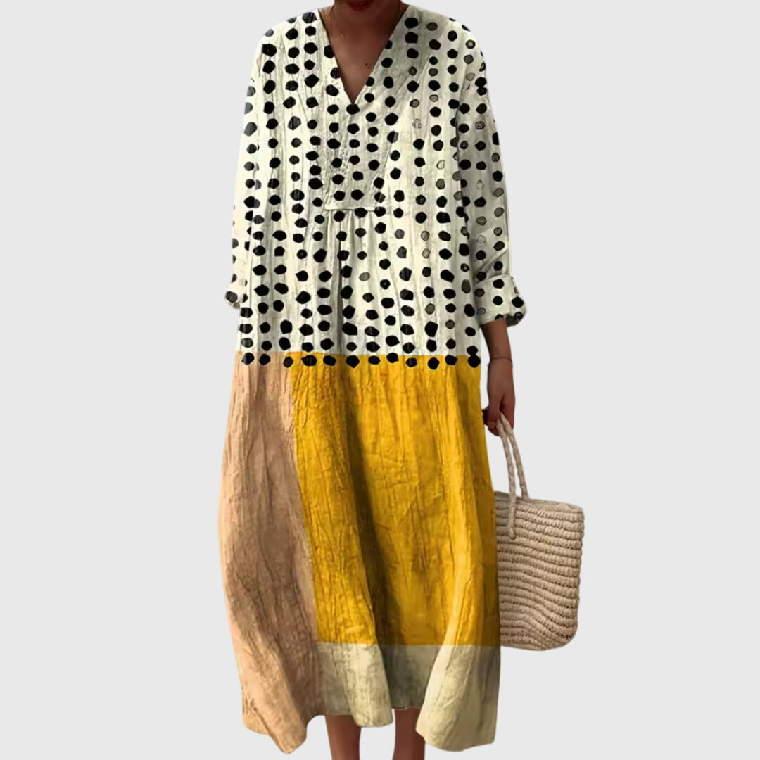 Stephanie™ | Rochie cu model geometric