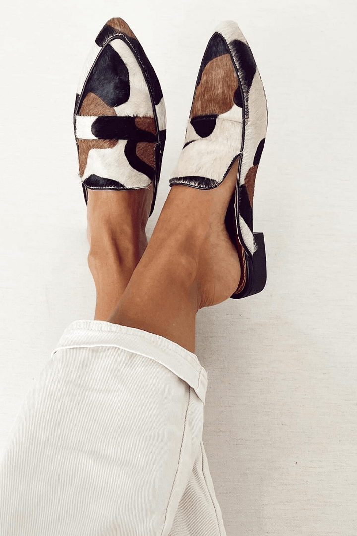 Olynara | Loafer With Abstract Pattern