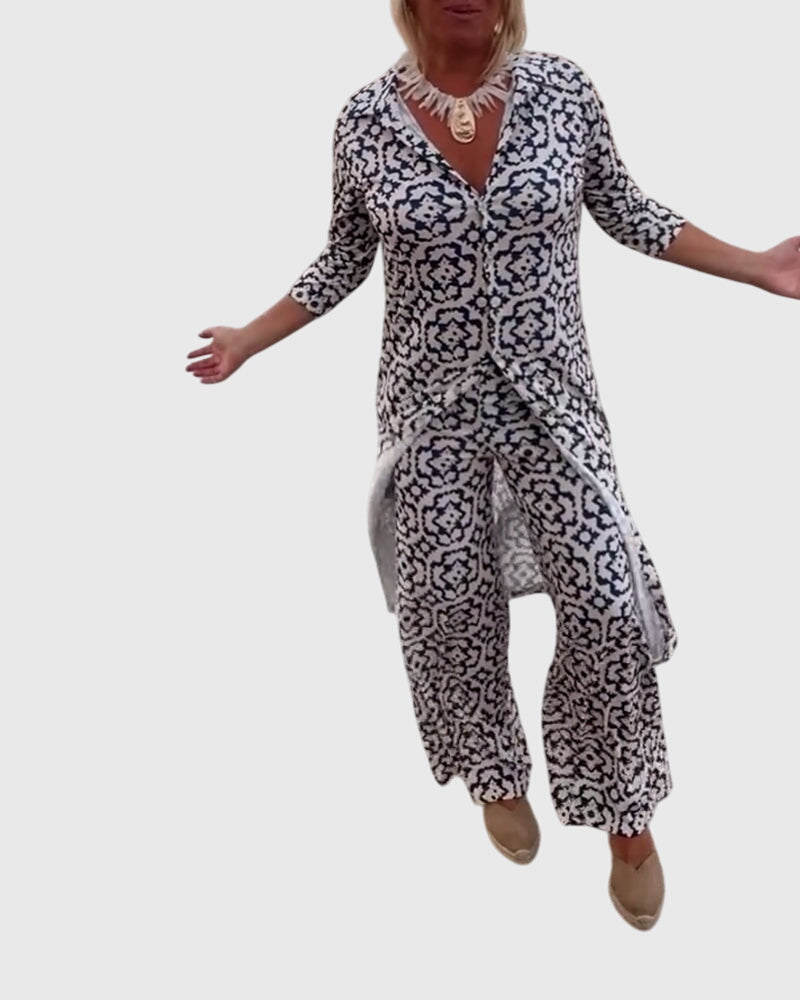 Gabriella™ | Set elegant din două piese, stil vintage