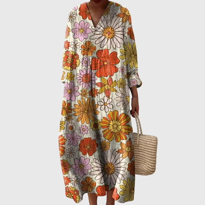 Stephanie™ | Rochie cu model geometric