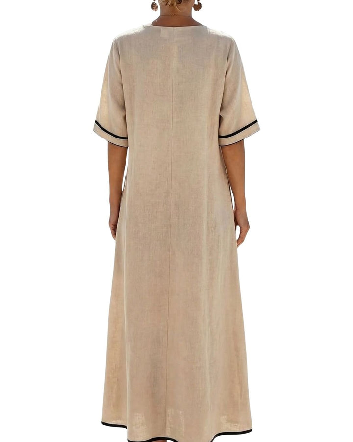 Rochie Elegantă cu Croială Flatantă