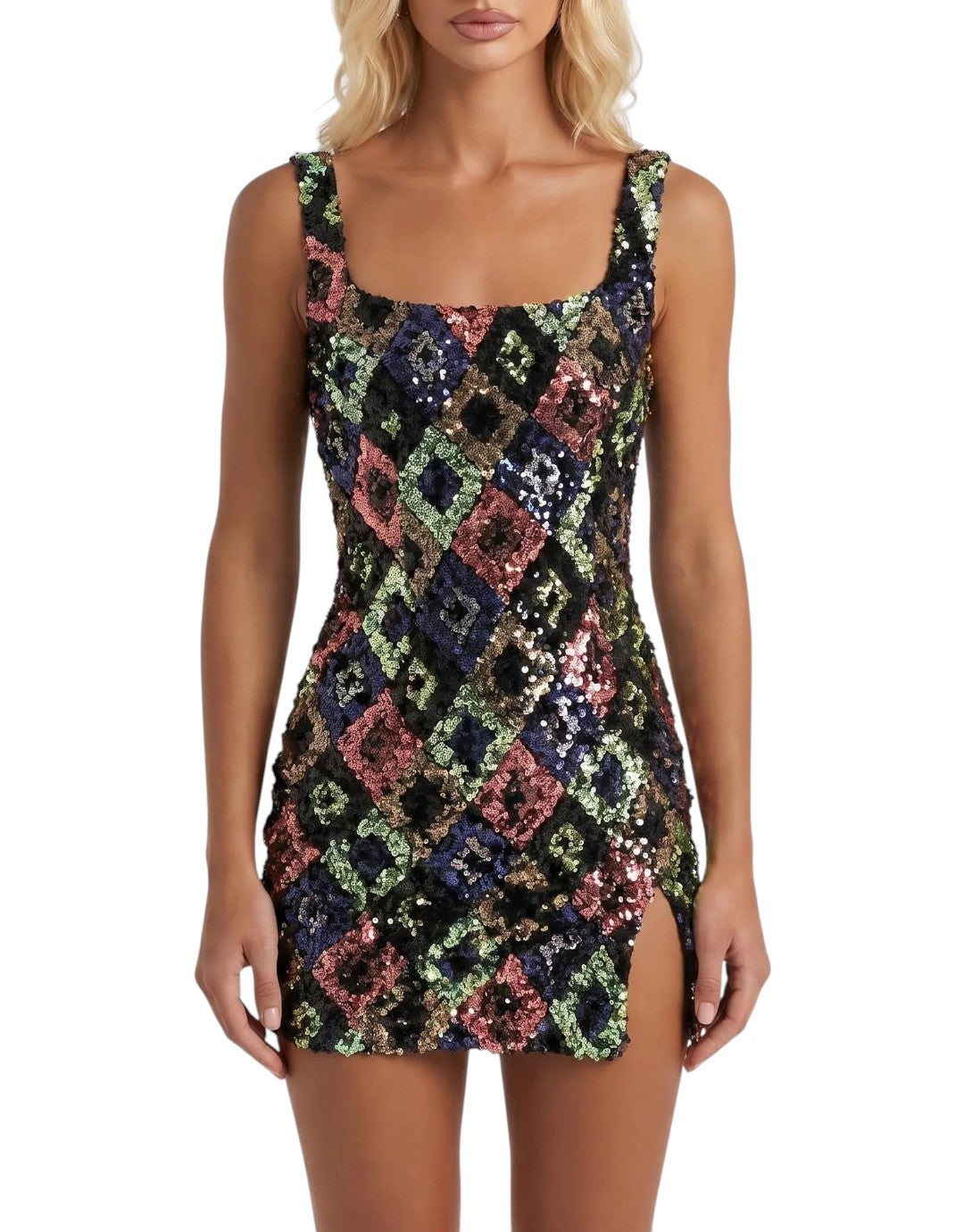 Sparkora - Rochie Mini Strălucitoare