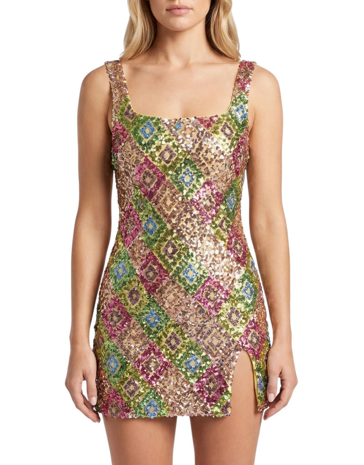 Sparkora - Rochie Mini Strălucitoare