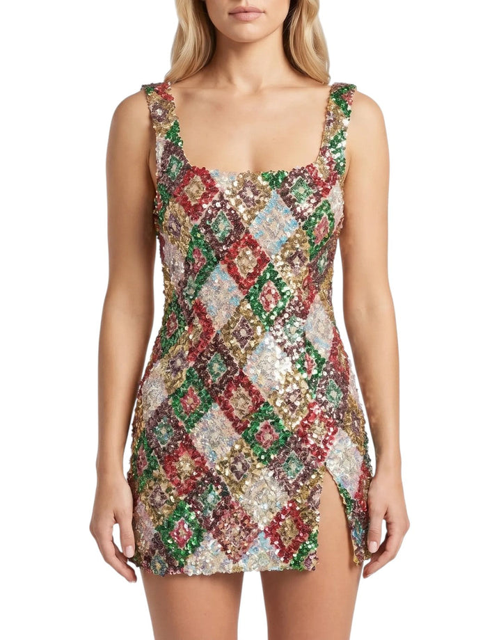 Sparkora - Rochie Mini Strălucitoare