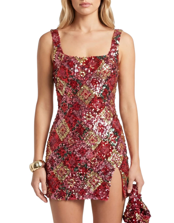 Sparkora - Rochie Mini Strălucitoare