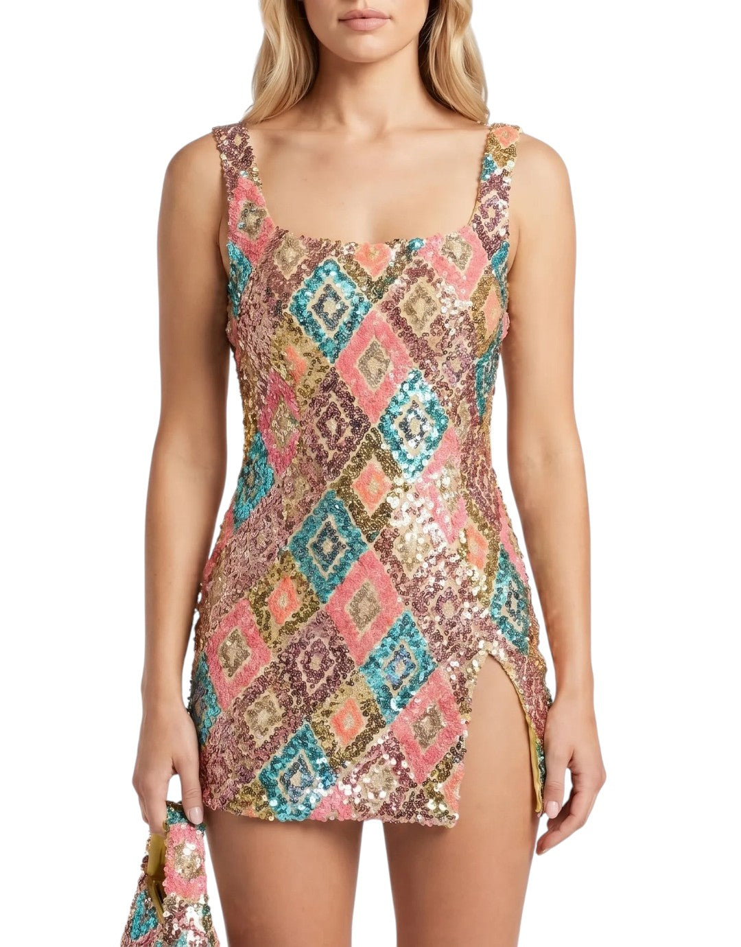 Sparkora - Rochie Mini Strălucitoare
