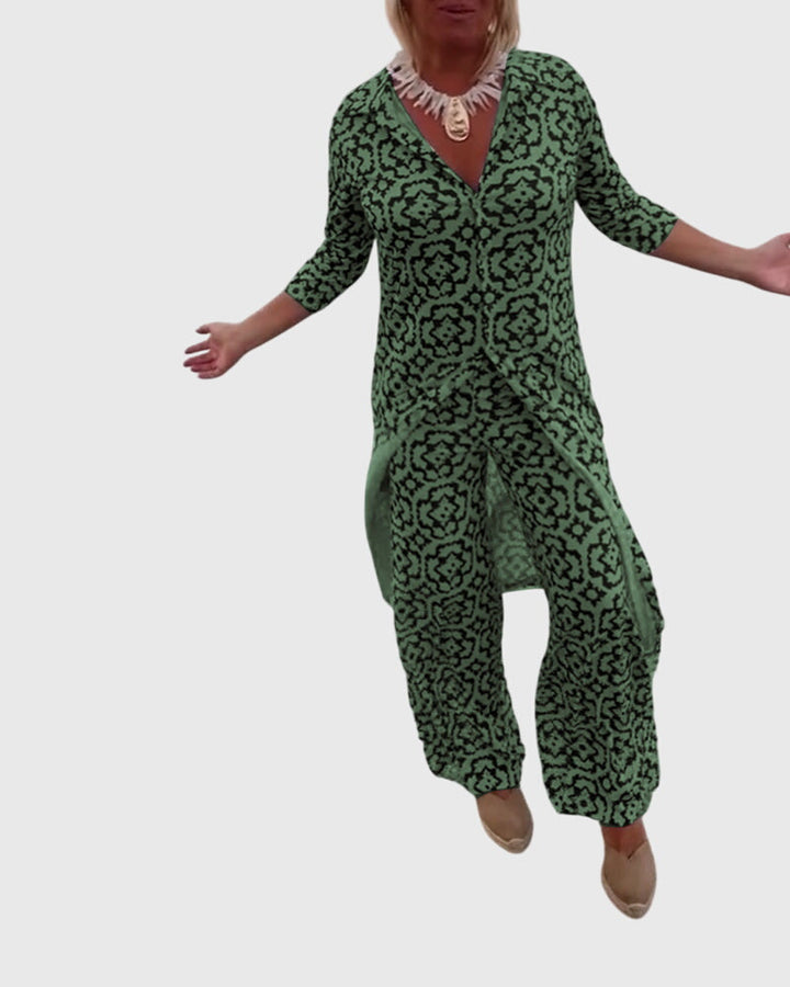 Gabriella™ | Set elegant din două piese, stil vintage