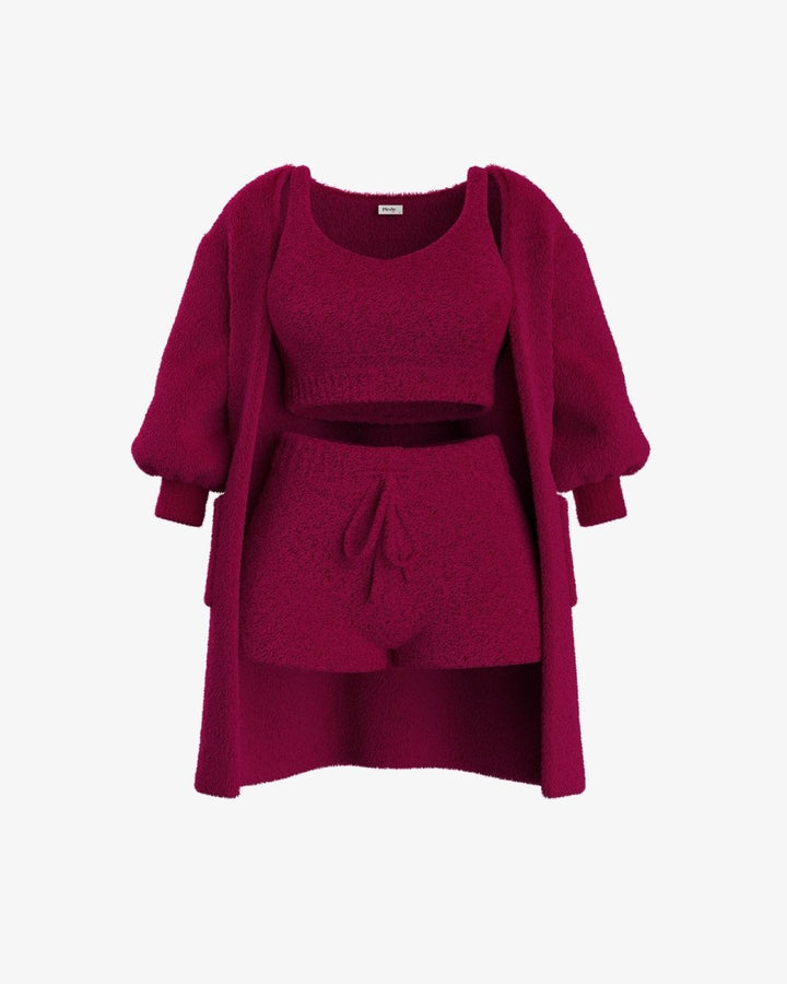 Kaysynlee | Comfortable Knitted Pajama Set